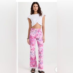ISABEL MARANT Belvira Pant Jean in Mulberry $450 FR36